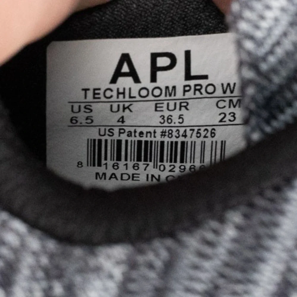 APL Techloom Pro Heather Grey Knit Running Sneaker Women's Size 6.5‎